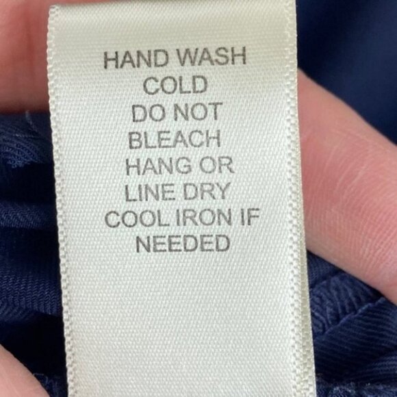 NEW Navy Blue Faux Wrap Long Sleeve Mini Dress Nordstrom Size Small &. Layered S - Picture 6 of 9